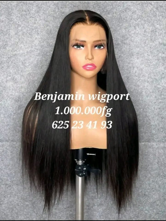 Straight wig